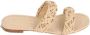 Chanel Vintage Pre-owned Leather sandals Beige Dames - Thumbnail 1