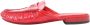 Chanel Vintage Pre-owned Leather sandals Red Dames - Thumbnail 1