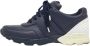 Chanel Vintage Pre-owned Leather sneakers Blue Dames - Thumbnail 1