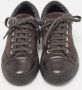 Chanel Vintage Pre-owned Leather sneakers Red Dames - Thumbnail 1