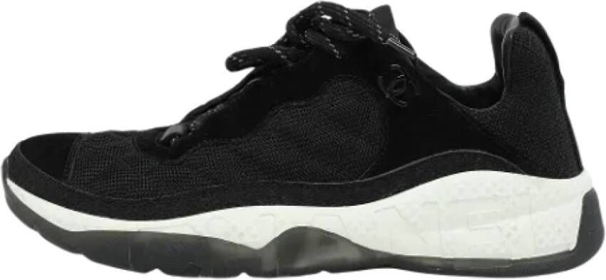Chanel Vintage Pre-owned Mesh sneakers Black Dames