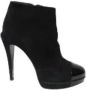Chanel Vintage Pre-owned Suede boots Black Dames - Thumbnail 1