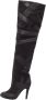 Chanel Vintage Pre-owned Suede boots Black Dames - Thumbnail 1