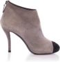 Chanel Vintage Pre-owned Suede boots Gray Dames - Thumbnail 1