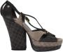 Chanel Vintage Pre-owned Suede heels Gray Dames - Thumbnail 1