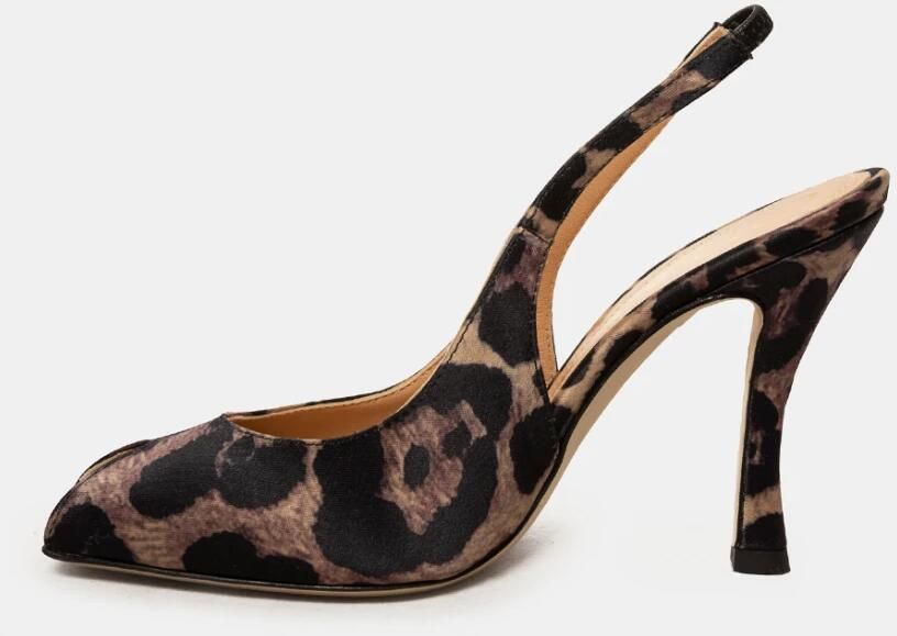 Chantal 1962 Slingback Sandalen van Satijn - Foto 5