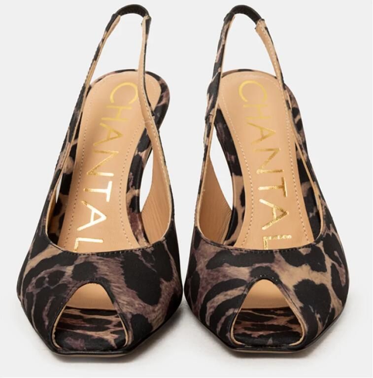 Chantal 1962 Slingback Sandalen van Satijn - Foto 2