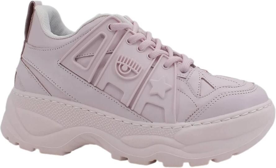 Chiara Ferragni Collection Eye Fly Sneakers Roze Dames