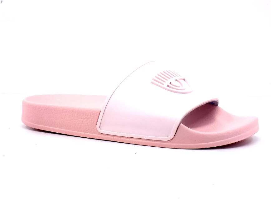 Chiara Ferragni Collection Eye Star Slides Roze Dames