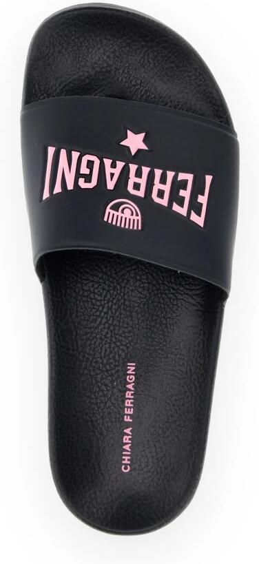 Chiara Ferragni Collection Stretch Slides Zwart Dames - Foto 2