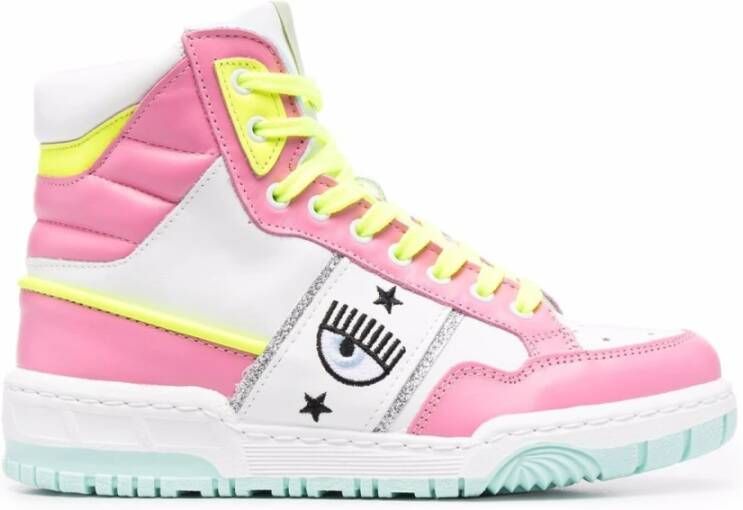 Chiara Ferragni Collection Bold Eye High-Top Sneakers