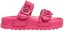 Chiara Ferragni Collection Dubbele Band Fuchsia Sandalen - Thumbnail 1
