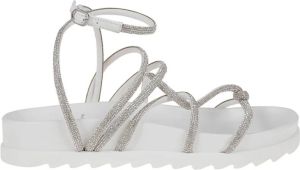 Chiara Ferragni Collection Flat Sandals Wit Dames