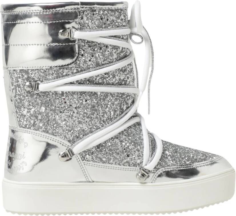 Chiara Ferragni Collection Glitter Sneeuwlaars Gray Dames