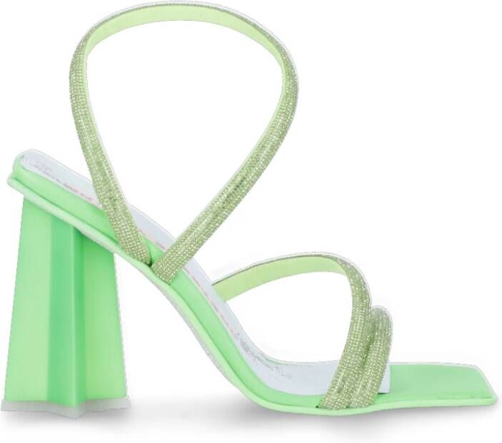 Chiara Ferragni Collection Sandalen met hoge hakken Green Dames