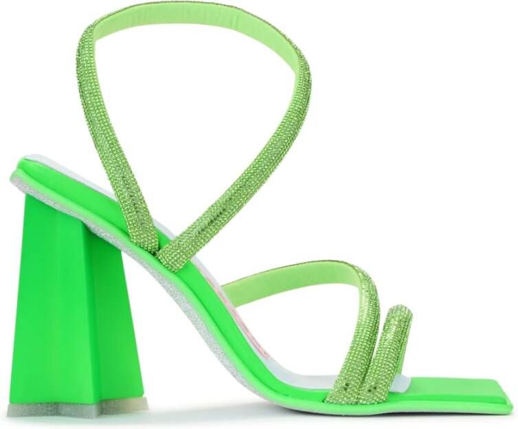 Chiara Ferragni Collection Sandalen met hoge hakken Green Dames