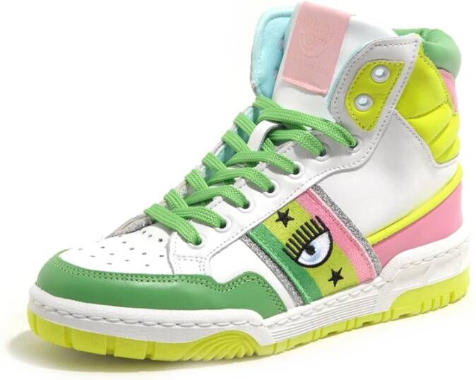 Chiara Ferragni Collection Hoge sneakers Groen Dames