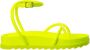 Chiara Ferragni Collection Platte sandalen Yellow Dames - Thumbnail 4