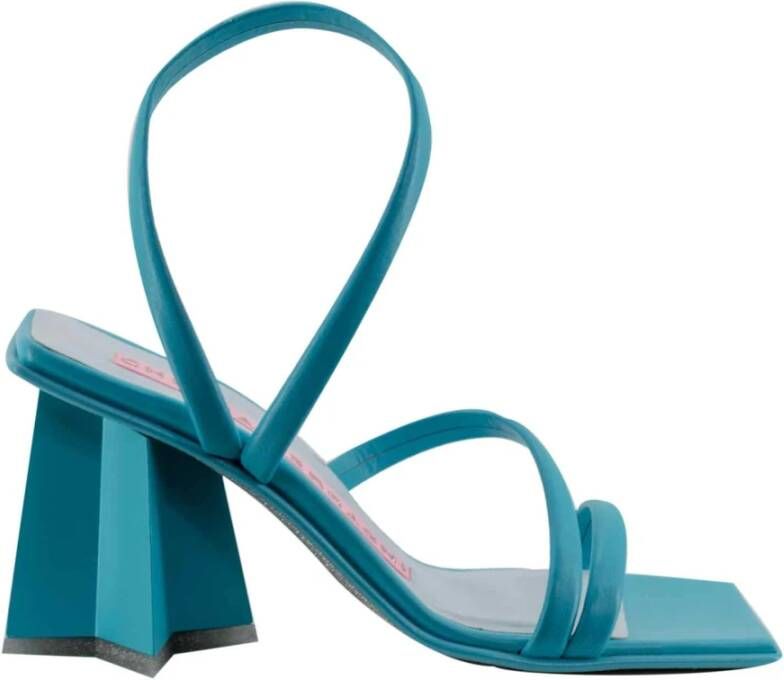 Chiara Ferragni Collection Sandalen met hoge hakken Blauw Dames