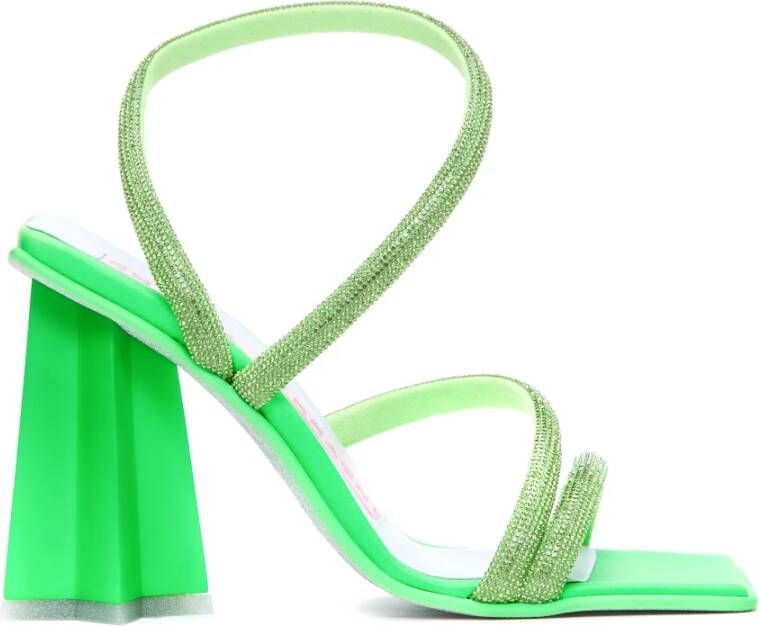 Chiara Ferragni Collection Sandalen met hoge hakken Groen Dames