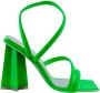 Chiara Ferragni Collection Vetersluiting High Heel Sandalen Green Dames - Thumbnail 1
