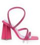 Chiara Ferragni Collection High Heel Sandals Roze Dames - Thumbnail 1