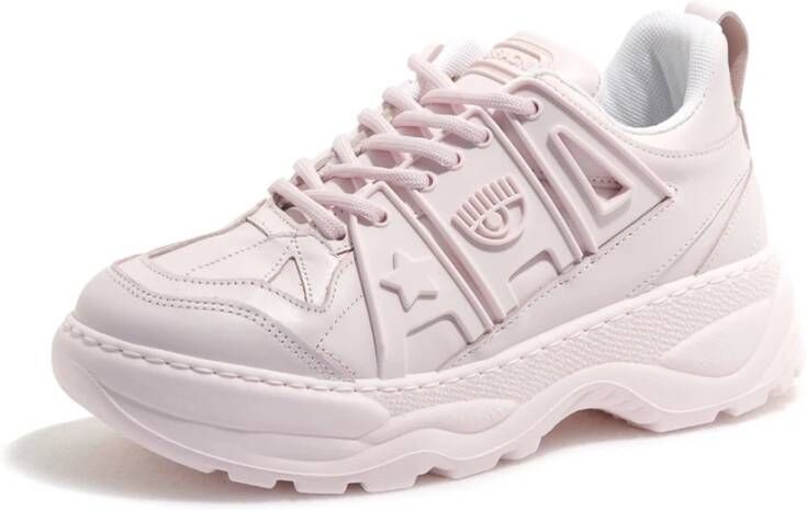 Chiara Ferragni Collection Eye Fly Sneakers Roze Dames - Foto 4