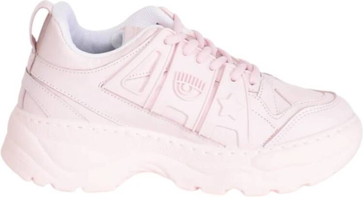 Chiara Ferragni Collection Eye Fly Sneakers Roze Dames - Foto 5