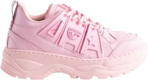 Chiara Ferragni Collection Eye Fly Sneakers Roze Dames - Foto 3