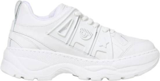 Chiara Ferragni Collection Witte Eyefly Sneakers Comfortabel en Modieus White Dames
