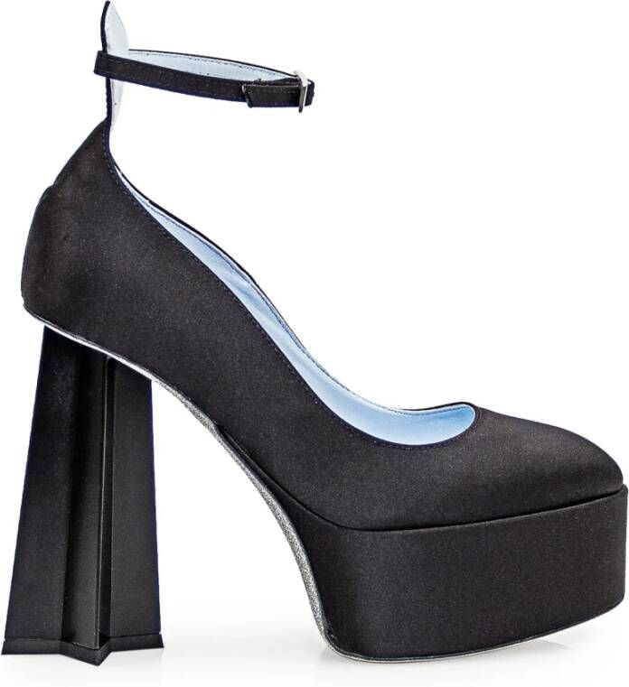 Chiara Ferragni Collection Star Hak Plateau Schoenen Black Dames