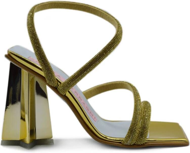 Chiara Ferragni Collection Star Heel Strass Sandalen Green Dames - Foto 2