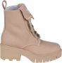 Chiara Ferragni Collection Geborduurde Denim Bootie Beige Dames - Thumbnail 5