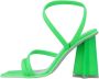 Chiara Ferragni Collection Vetersluiting High Heel Sandalen Green Dames - Thumbnail 6