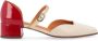 Chie Mihara Beige Leren Hoge Hak Sandaal Jindya - Thumbnail 1