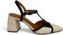 Chie Mihara Bicolor Handgemaakte Retro Stijl Pumps - Thumbnail 1