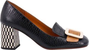 Chie Mihara Bruine Leren Gesp Pumps Aw23 Bruin Dames