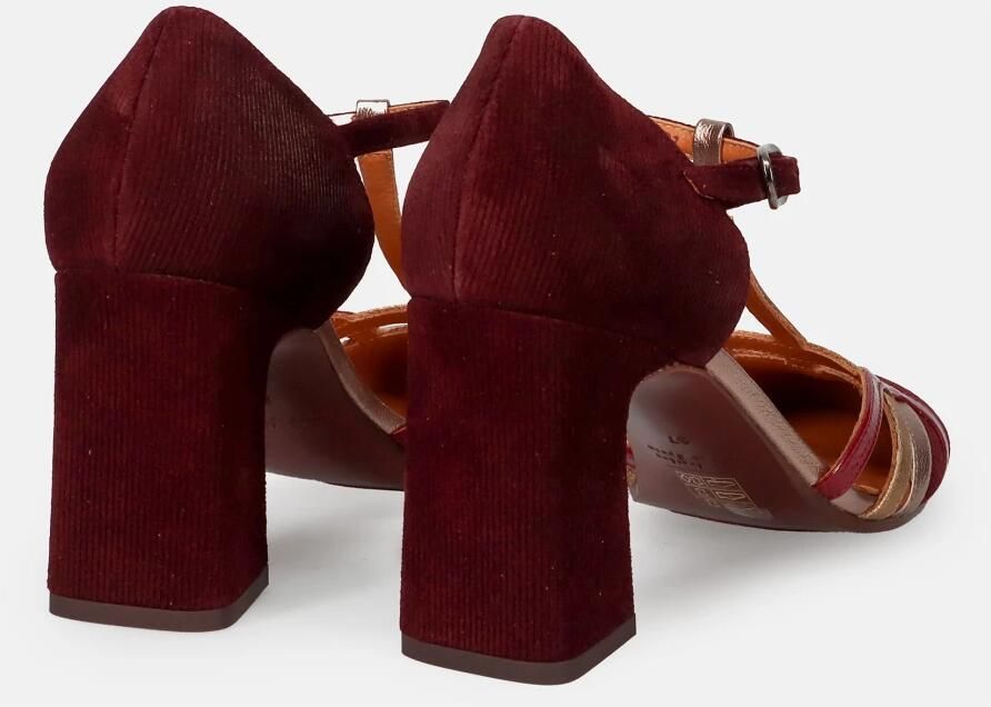 Chie Mihara Bordeaux Sandalen met Leren Afwerking Red Dames - Foto 4