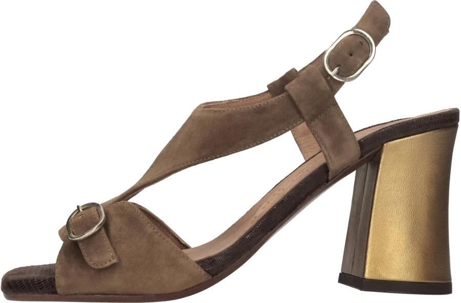 Chie Mihara Suède en Leren Sandalen