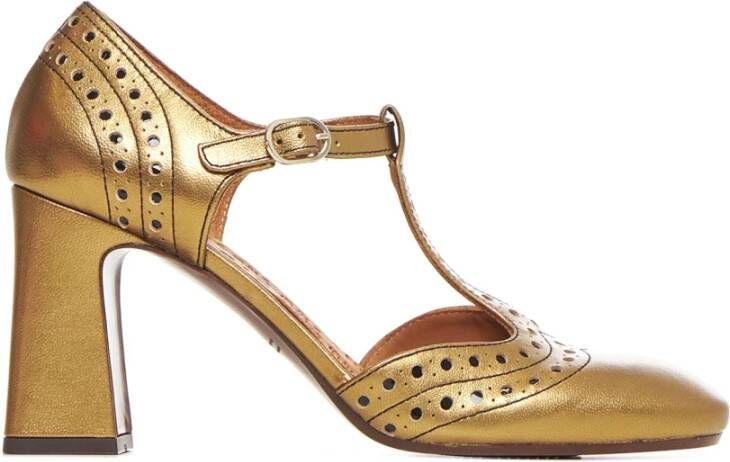 Chie Mihara Elegante Hak Mante Schoen Brown Dames