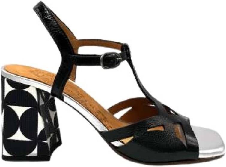 Chie Mihara Flat Sandals Black Dames