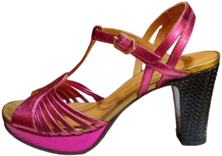 Chie Mihara Fuchsia Bronzen Elenja Sandaal Roze Dames