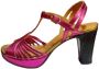 Chie Mihara Fuchsia Bronzen Elenja Sandaal Roze Dames - Thumbnail 1