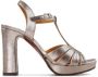 Chie Mihara Gelamineerd Leren Sandalen met Hoge Hak - Thumbnail 1