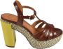 Chie Mihara Gele Haksandalen - Thumbnail 1