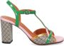 Chie Mihara Geometrische Leren Sandalen met Hak - Thumbnail 1