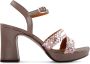 Chie Mihara Handgeweven leren sandaal met enkelband - Thumbnail 1