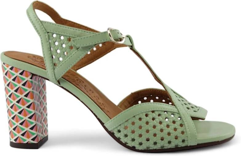 Chie Mihara High Heel Sandals Green Dames