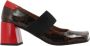 Chie Mihara Lakleren pumps met dierenprint - Thumbnail 1