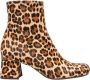 Chie Mihara Luipaardprint Blokhak Schoenen - Thumbnail 1